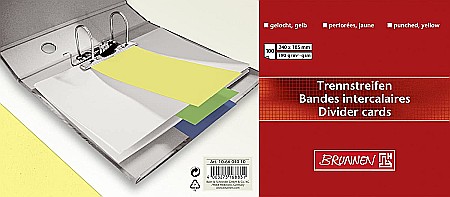 BR SEPARATOR CARTON BRUNNEN 180G 100/SET GALBEN 6604010 [1]