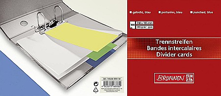 BR SEPARATOR CARTON BRUNNEN 180G 100/SET ALBASTRU 6604030 [1]