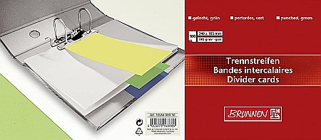 BR SEPARATOR CARTON BRUNNEN 180G 100/SET VERDE 6604050 [1]