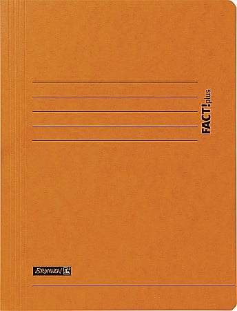 ORGANIZARE SI ARHIVARE - BR DOSAR PLIC CARTON A4 375G PORTOCALIU 2015340