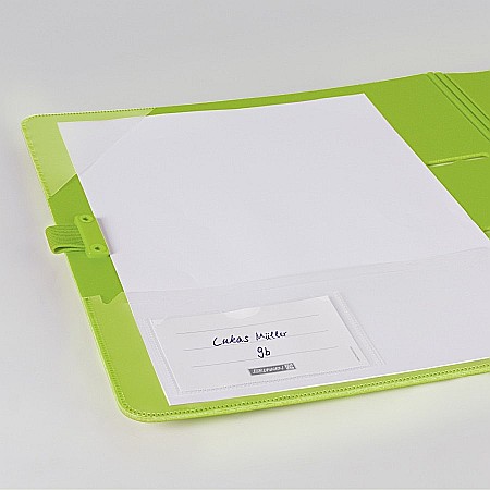 BR BIBLIORAFT A4 7 CM PP COLOR CODE VERDE KIWI 2042752 [2]