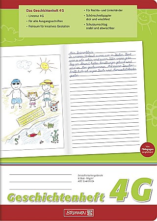 Caiete scolare - BR CAIET SPECIAL A4 16F BRUNNEN SCRIERE CREATIVA 4499104