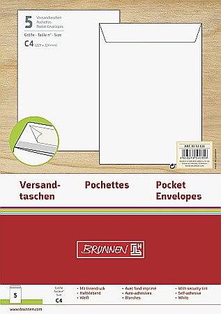 HARTIE PRODUSE DIN HARTIE - BR PLIC C4 5/SET 229*324MM SILICONIC, ALB 53434