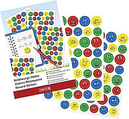 RECHIZITE SCOLARE - BR STICKERE RECOMPENSA 264/SET MOTIV EMOTICONS 3057501