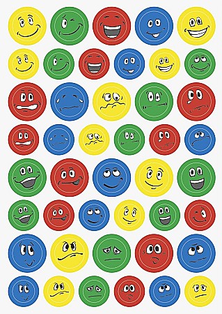 BR STICKERE RECOMPENSA 264/SET MOTIV EMOTICONS 3057501 [1]
