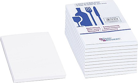 HARTIE PRODUSE DIN HARTIE - BR NOTES GASTRONOMIE 7.5*14CM, 10*50F BRUNNEN 55650