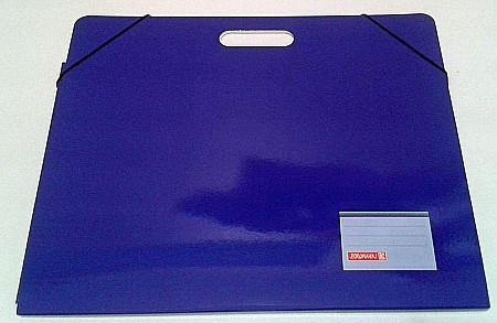 BR SERVIETA DOCUMENTE PLASTIC, A3, CU MANER, DIVERSE CULORI 47063 [2]