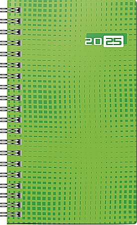 BR AGENDA DATATA SAPTAMANAL RIDOIDE 9*15CM 2025 SPIRA VERDE 16907015 [0]