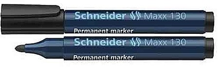 INSTRUMENTE DE SCRIS - SCR MARKER SCHNEIDER 130, VARF ROTUND, 1-3MM, NEGRU