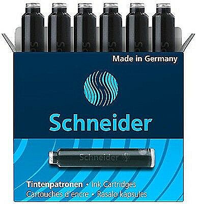 Cerneala/ Cartuse cerneala - SCR PATROANE CERNEALA SCHNEIDER NEGRU 6/SET 2844