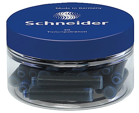 Cerneala/ Cartuse cerneala - SCR PATROANE CERNEALA ALBASTRA SCHNEIDER 30/SET BORCAN PLASTIC