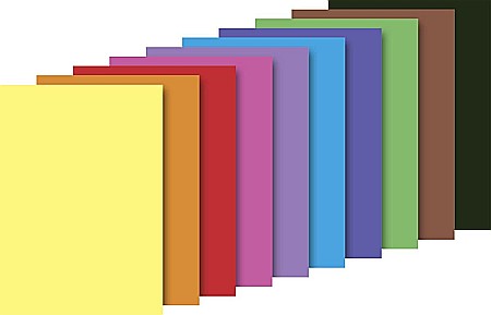 BR SET HARTIE COLOR A3 10F 130GR CULORI ASORTATE HEYDA 47123 [1]