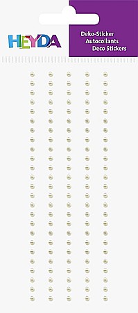 Stickere Decorative - KP STICKER DECOR 7.5*16.5CM PERLE ROTUNDE ALBE 0.2MM 125 PCS 3782926