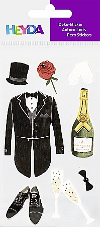 KP STICKER DECOR 7.5*16.5CM COSTUM NUNTA 8 PCS 3780638 [1]