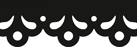 KP PERFORATOR DECORATIV PENTRU MARGINI HEYDA 1.5CM ORNAMENT 3687483 [2]