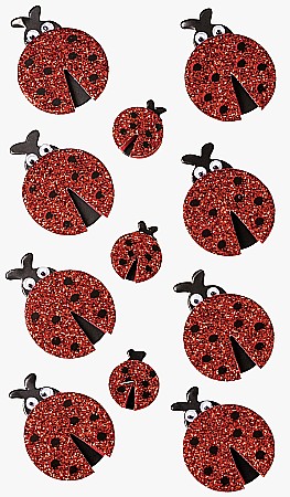 HOBBY - KP STICKER DECOR 7.5*16.5CM BUBURUZE 11 PCS 3780687