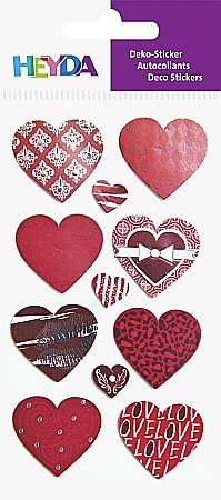 Stickere Decorative - KP STICKER DECOR 7.5*16.5CM MIX INIMI 11 PCS 3780706