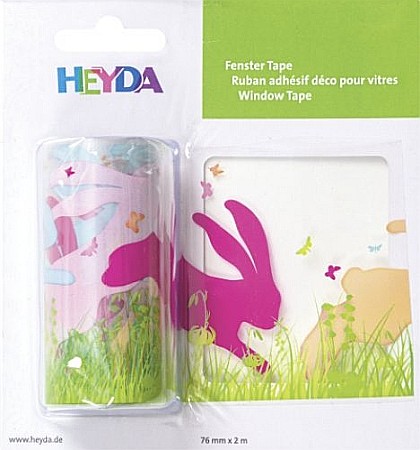 KP BANDA AUTOADEZIVA DECORATIVA FEREASTRA 200*7.5CM IEPURASI 3584486 [1]