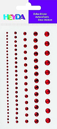 KP STICKER DECOR 7.5*16.5CM PIETRICELE ROSII 0.2-6MM 95 PCS 3782940 [1]