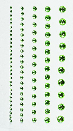 Stickere Decorative - KP STICKER DECOR 7.5*16.5CM PIETRICELE ROTUNDE VERZI 0.2-6MM 95 PCS 3782944