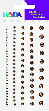 KP STICKER DECOR 7.5*16.5CM PIETRICELE ROTUNDE AURII 0.2-6MM 95 PCS 3782946 [1]