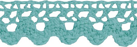 KP BANDA DECOR DANTELA AUTOADEZIVA 15MM*2M HEYDA TURQUOISE 3584556 [2]