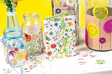 KP BANDA AUTOADEZIVA DECORATIVA FEREASTRA 200*7.5CM FLORI DE CAMP 3584477 [3]