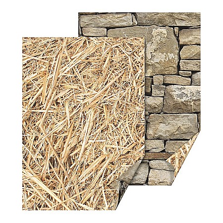 Cartoane/ Hartii Decor 50x70, 70x100, A4 - KP CARTON DECOR 50*70 300GR MOTIV PAIE/ZID PIATRA 4772236