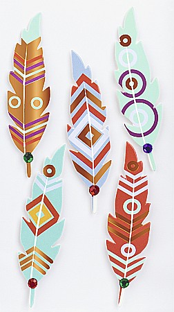 HOBBY - KP STICKER DECOR 7.5*16.5CM PENE 5 PCS 3780716