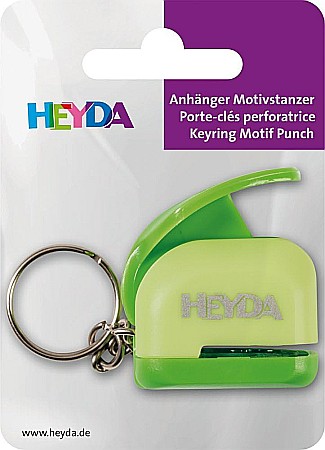 Breloc/ Inel chei, Eticheta bagaje - KP BRELOC MINI PERFORATOR DECORATIV HEYDA 1CM TRIFOI 3687684