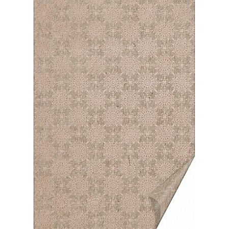 Cartoane/ Hartii Decor 50x70, 70x100, A4 - KP CARTON DECOR KRAFT A4 MODEL ORNAMENT AURIU-ROSE LUCIOS 4772752
