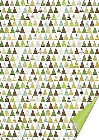 Carton Decor/ Hartie decor Craciun - KP CARTON DECOR 50*70 300GR MOTIV BRAD VERDE AURIU 4771836