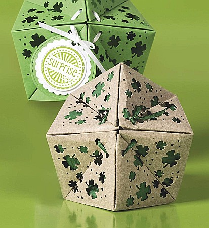 KP PERFORATOR DECORATIV FLEXI HEYDA 4CM, CONEXIUNE MAGNETICA, TRIFOI 3687770 [1]