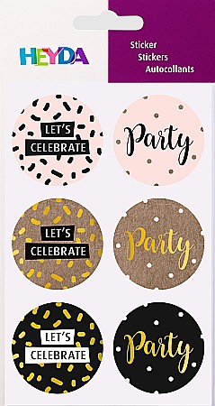 KP STICKERE PARTY 6/SET HEYDA 3780819 [1]
