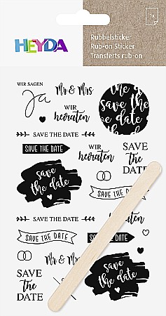 KP STICKERE TRANSFERABILE SAVE THE DATE 10*19CM 3780903 [1]