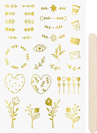 Stickere Decorative - KP STICKERE TRANSFERABILE ORNAMENTE AURII 10*19CM 3780922