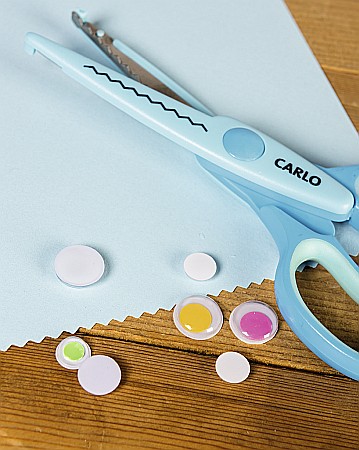 KP FOARFECA CREATIVA ZIG-ZAG CARLO ALBASTRU DESCHIS 4888001 [3]