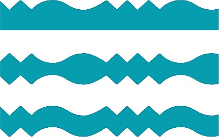 KP FOARFECA CREATIVA ZIG-ZAG JULIA TURQUOISE 4888009 [2]