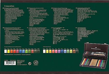 CUTIE LEMN COMPENDIUM ARTA SI GRAFICA FABER-CASTELL  FC110084SD [2]