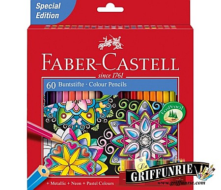 RECHIZITE SCOLARE - LEC CREIOANE COLORATE FABER-CASTELL ES 60/SET FC111260