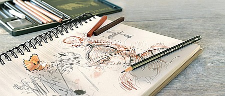 CUTIE LEMN 95 BUCATI PITT MONOCHROME 2 FABER-CASTELL FC112971SD [3]