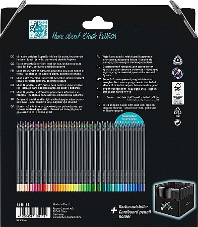 LEC CREIOANE COLORATE FABER-CASTELL BLACK EDITION 100/SET FC116411 [2]
