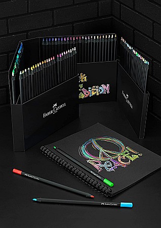 LEC CREIOANE COLORATE FABER-CASTELL BLACK EDITION 100/SET FC116411 [4]