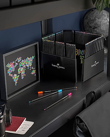 LEC CREIOANE COLORATE FABER-CASTELL BLACK EDITION 100/SET FC116411 [6]