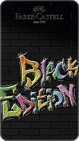 LEC CREIOANE COLORATE FABER-CASTELL BLACK EDITION 12/SET FC116413 CUTIE METAL [1]