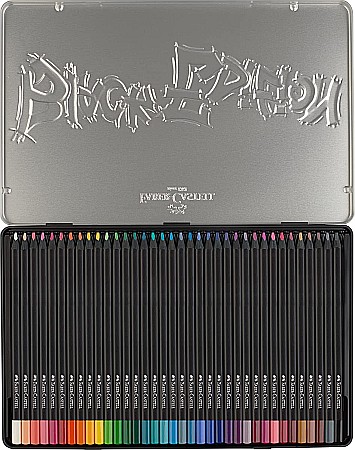 LEC CREIOANE COLORATE FABER-CASTELL BLACK EDITION 36/SET FC116437 CUTIE METAL [2]
