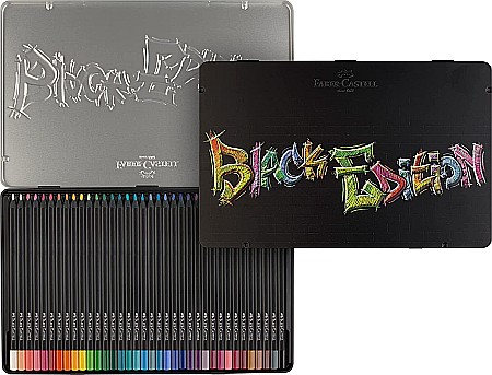 LEC CREIOANE COLORATE FABER-CASTELL BLACK EDITION 36/SET FC116437 CUTIE METAL [3]
