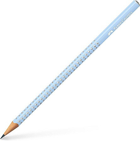 Creioane grafit - LEC CREION FABER-CASTELL GRIP SPARKLE B SKY FC118251