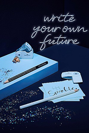 LEC CREION FABER-CASTELL GRIP SPARKLE B SKY FC118251 [2]