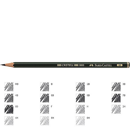 INSTRUMENTE DE SCRIS - LEC CREION FABER CASTELL 9000 5B FC119005